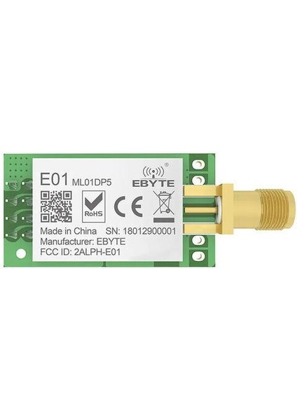 E01-ML01DP5 NRF24L01 + PA + Shield Alıcı Uzun Menzilli Wireless Modülü