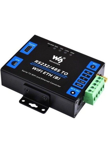 Endüstriyel RS232/485'ten WiFi ve Ethernet'e Modbus - MQTT Ağ Geçidi Dönüştürücü