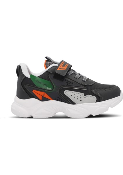 NABIL Unisex Çocuk Sneaker Koşu & Yürüyüş Ayakkabısı Koyu Gri