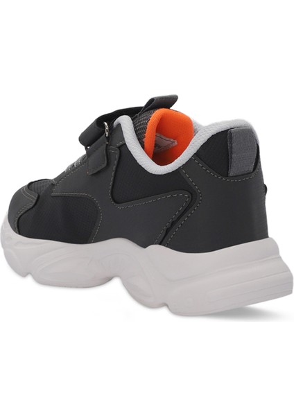 NABIL Unisex Çocuk Sneaker Koşu & Yürüyüş Ayakkabısı Koyu Gri