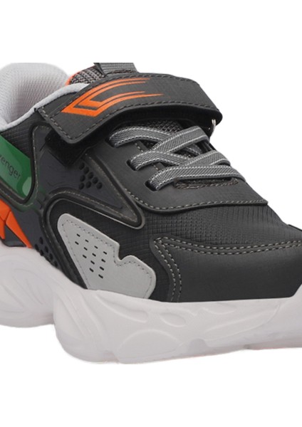 NABIL Unisex Çocuk Sneaker Koşu & Yürüyüş Ayakkabısı Koyu Gri
