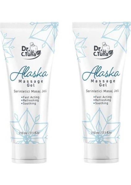Dr C Tuna Alaska Masaj Jeli 210 ml x 2 Adet
