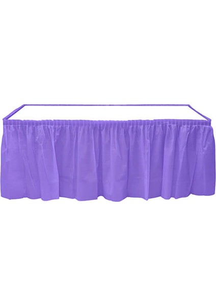 Masa Eteği Plastik Mor