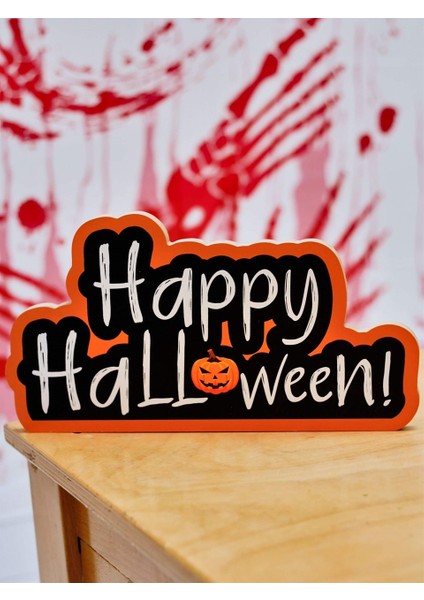 Ahşap Happy Halloween Yazısı 30X1,2X16 cm fiyatları