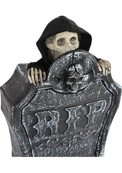 Cadılar Bayramı Mezar Taşı Halloween Işıklı Sesli Parti Dekoru 40 cm fiyatları