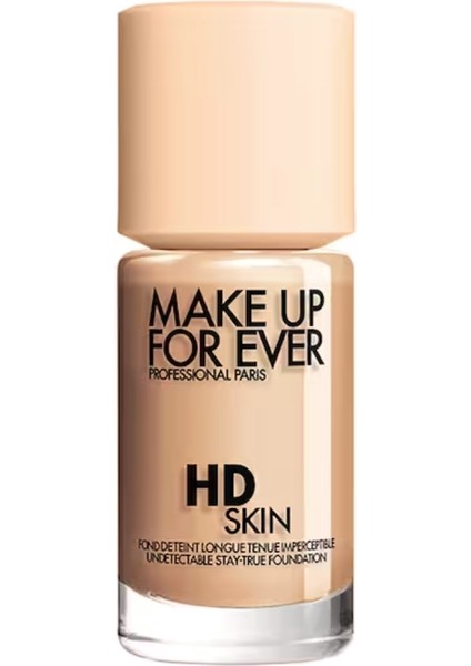 Hd Skin 1Y18 - Gözle Görülmeyen Uzun Süre Kalıcı Fondöten 30 ml