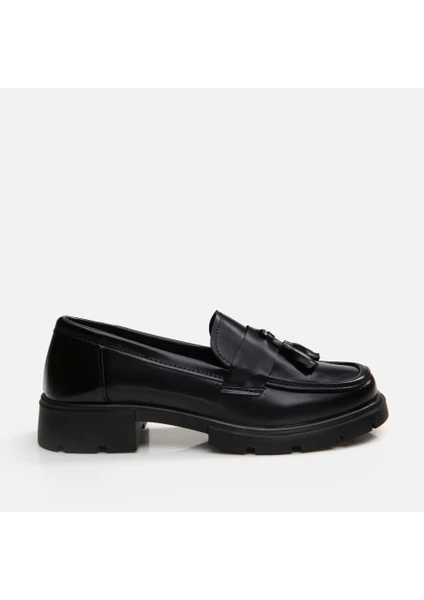 01AYH294850A100 SIYAH Kadın Loafer