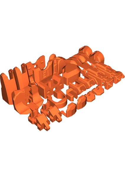 Çok Esnek Robot Insan Figürü - 15 cm