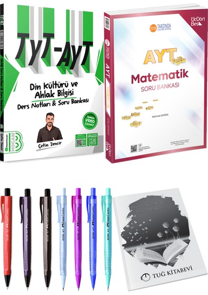 2025 Ayt Matematik Soru Bankası - 2025 Tyt-Ayt Din Kültürü ve Ahlak Bilgisi Ders Notları ve Soru Bankası