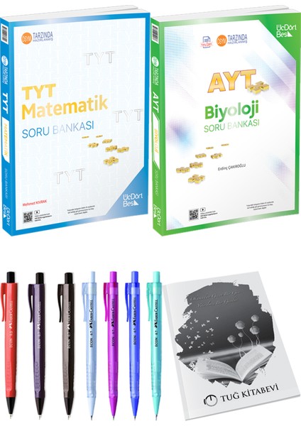 2025 Ayt Biyoloji Soru Bankası - 2025 Tyt Matematik Soru Bankası