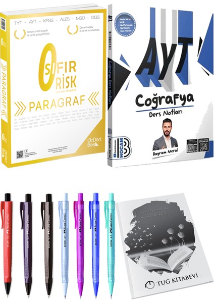 2025 Ayt Coğrafya Ders Notları - 2025 Paragraf Sıfır Risk
