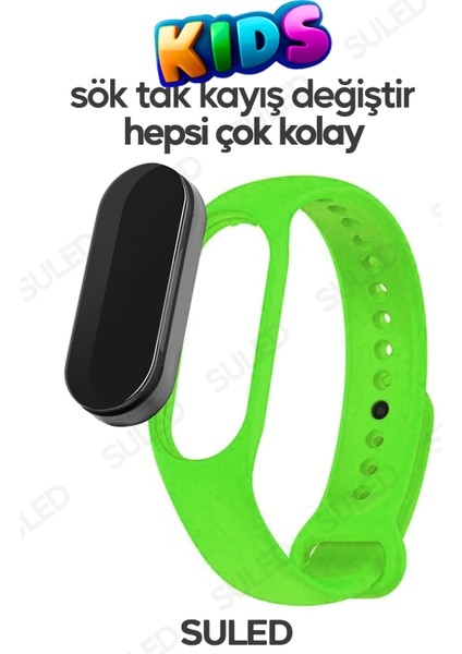 Akıllı Çocuk Kol Saati Güvenli LED Su Geçirmez Silikon Dokunmatik Süper Kahraman Figürlü