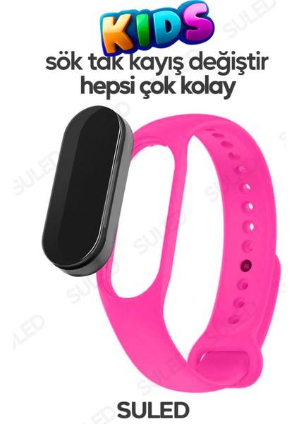 Akıllı Çocuk Kol Saati Güvenli LED Su Geçirmez Silikon Dokunmatik Süper Kahraman Figürlü