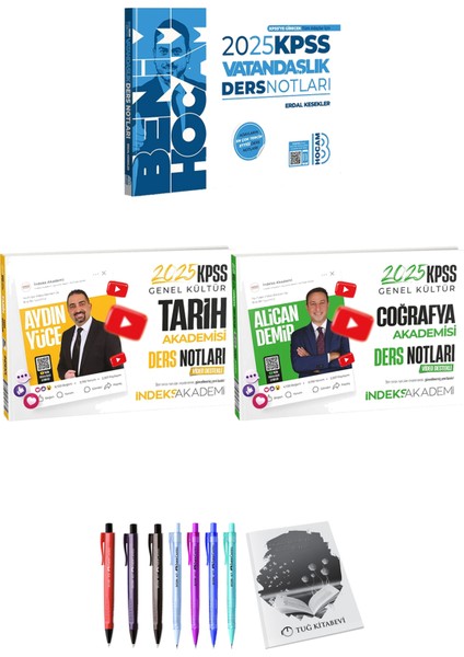 Benim Hocam 2025 Kpss Vatandaşlık Ders Notları - 2025 Kpss Tarih Coğrafya Akademisi Video Ders Notları