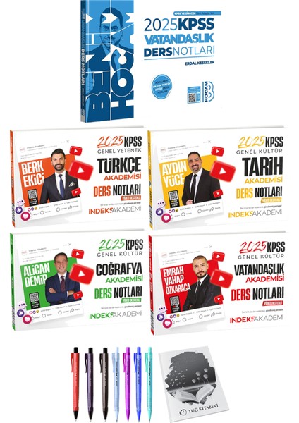 Benim Hocam 2025 Kpss Vatandaşlık Ders Notları - 2025 Kpss Türkçe Tarih Coğrafya Vatandaşlık Akademisi Video Ders Notları