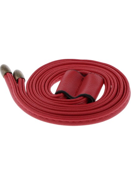Moda Çanta Çıkarılabilir Ipli Pu Çanta Kırmızı 103CM (Yurt Dışından) modelleri