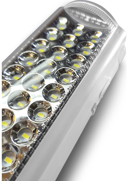 Kamp Lambası 6V Akülü 80 Saat - 3 gün Aydınlatma 24 Smd LED Işıldak Lamba 220V Şarj