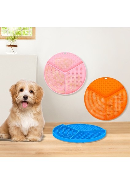 Better Li Yuvarlak Kedi ve Köpek Yalama Matı, Silikon Yavaş Yemek Matı, Kaymaz Vantuz (Yurt Dışından) fiyatları