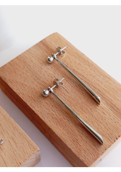 GÜMÜŞ TİFANY STICK TASARIM KOLYE UZUN KÜPE AYARLI YÜZÜK KADIN SET modelleri