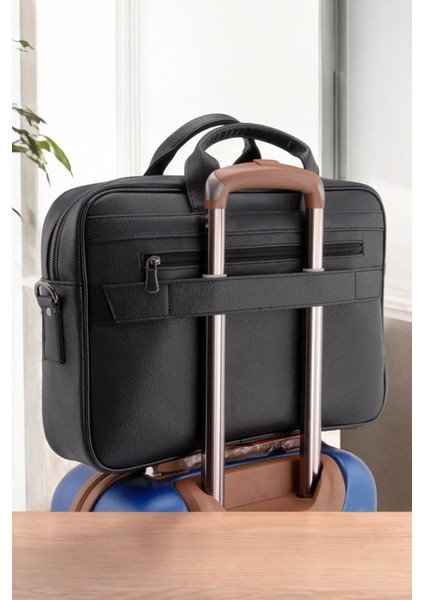 Lüx Unisex Ofis Evrak Çantası Laptop Bölmeli 16" & 17" fırsatları