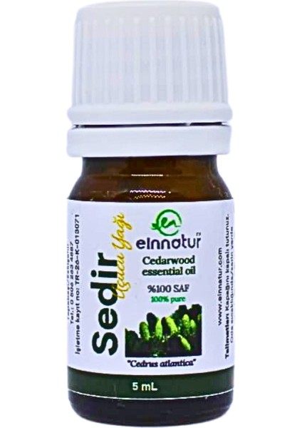 Sedir Uçucu Yağı, 5 ml, %100 saf, Cedrus atlantica essential oil fiyatları