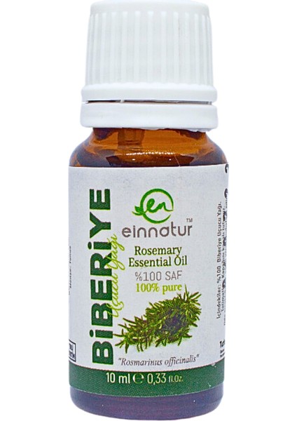 Einnatur %100 Saf Biberiye Uçucu Yağı, 10 Ml, Rosmarinus officinalis Leaf Essential Oil, 1,8-sineol fiyatları