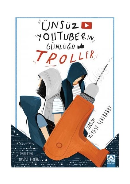 Ünsüz Youtuber'ın Günlüğü Serisi, 3 Kitap Set, Miyase Sertbarut