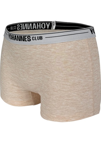 Yohannesclub Kız Çocuk Pamuklu Boyshort (Boxer) 4'lü Paket