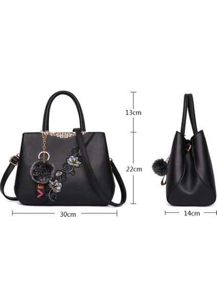 Çanta Bayan Çanta Retro Çanta Casual Tote Basit Avrupa Moda Omuz Çantası Mor (Yurt Dışından) fiyatları