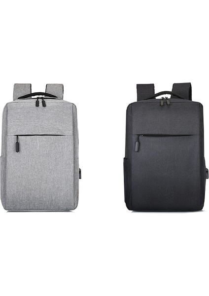 Yeni USB Dizüstü Sırt Çantası Iş Büyük Kapasiteli Erkek Bilgisayar Okul Çantası Seyahat Sırt Çantası Öğrenci Siyah (Yurt Dışından) modelleri