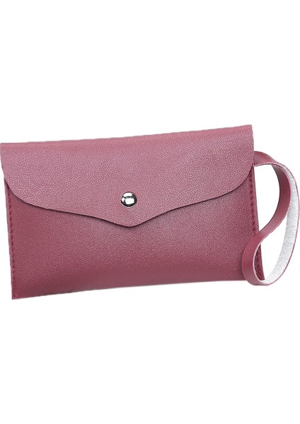 Kozmetik Fırça Çantası Zarf Kalem Seyahat Taşıma Aracı Katlanır Çanta (Mor) (Yurt Dışından)