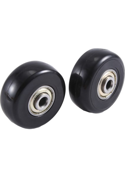 55X18MM 2 Bagaj Bavul Yedek Tekerlek Seti, Pu Döner Sarhoş Tekerlek Karbon Çelik Rulmanlar Tamir Takımları (Yurt Dışından)