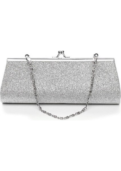 Kadın Glitter Debriyaj Çanta Akşam Parti Düğün Ziyafet Çanta Omuz Çantası (Yurt Dışından)