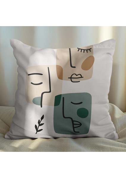 Modern Tasarımlı 4'lü Yastık Içi ve Kırlent Kılıfı 45CM 113762 fiyatları
