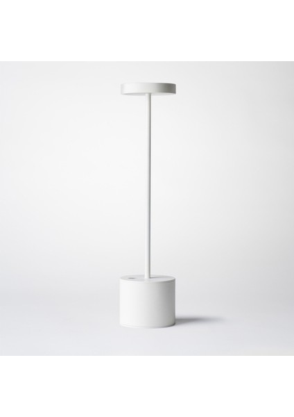 LED Şarj Edilebilir USB Masa Lambası Akülü Dokunmatik Karartma Masa Lambası Bar Ktv Otel Oturma Odası Gece Lambası Abd Plug Beyaz (Yurt Dışından) fiyatları