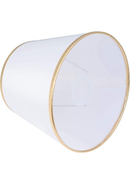 Gui Xulian Davul Abajur Toz Geçirmez Varil Şekli Kumaş Abajur Masa Zemin Değiştirme Ev Ofis Için Beyaz (Yurt Dışından) indirimleri