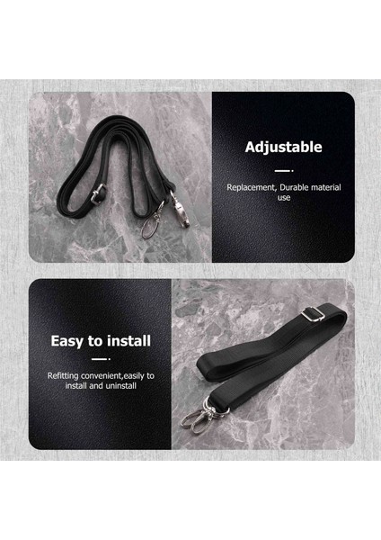 Ayarlanabilir Naylon Omuz Çantası Kemer Yedek Dizüstü Bilgisayar Crossbody Kamera Askısı (Yurt Dışından) modelleri