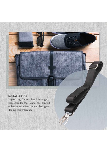 Ayarlanabilir Naylon Omuz Çantası Kemer Yedek Dizüstü Bilgisayar Crossbody Kamera Askısı (Yurt Dışından) fırsatları