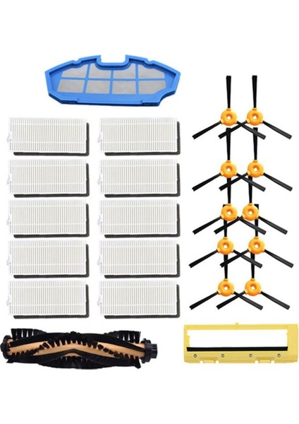 Gui Xulian Deebot N79S/DN620/500 Robotlu Süpürge Için Yedek Parça Ana Fırça Hepa Filtre Yedek Parça Değişimi (Yurt Dışından)