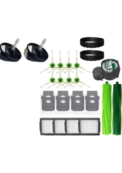 I Serisi I7 E5 E6 I3 Robotik Ev Aletleri Için Elektrikli Süpürge Aksesuarları Yedek Kit 1 x Motor (Yurt Dışından)