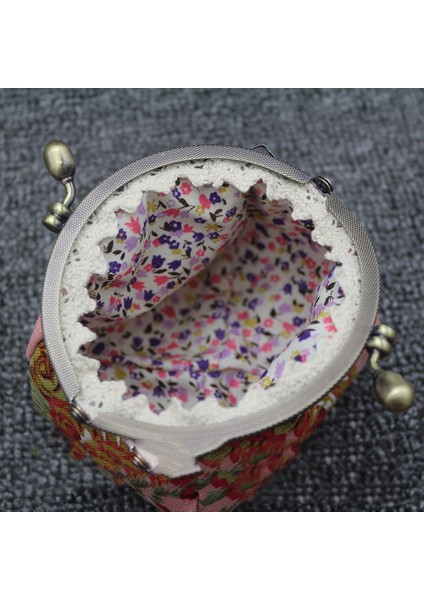 Cüzdan, Lady Vintage Çiçek Mini Bozuk Para Cüzdanı Clutch Çanta (Gül Kırmızı) (Yurt Dışından) fırsatları