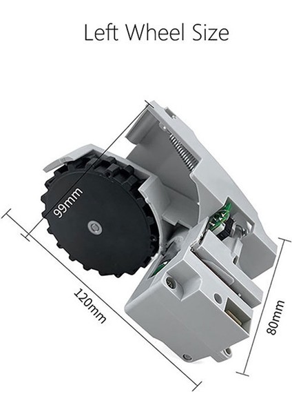 Gui Xulian 1c STYTJ01ZHM/MI Robot Vakum Paspas Sol Tahrik Tekerlek Modülü Süpürme Robotu Aksesuarları Sol (Yurt Dışından) fiyatları