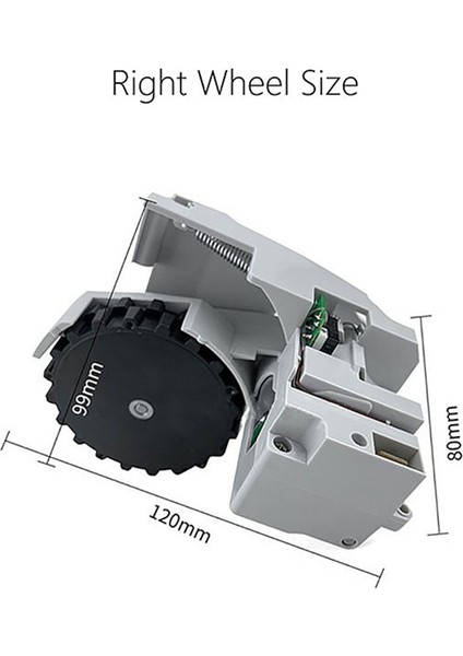 Gui Xulian 1c STYTJ01ZHM/MI Robot Vakum Paspas Sol Tahrik Tekerlek Modülü Süpürme Robotu Aksesuarları Sol (Yurt Dışından) modelleri