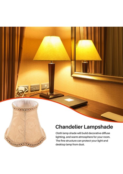Gui Xulian Masa Lambası Gölge Kumaş Kumaş Klip Işık Tonları Lamba Kapağı Davul Gölge Abajur Ampul Zemin Lambası Ev Için (Yurt Dışından) fırsatları