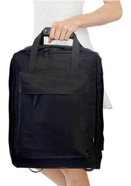 Su Geçirmez Sırt Çantası Açık Seyahat Çok Fonksiyonlu Kısa Yolculuk Siyah (Yurt Dışından)