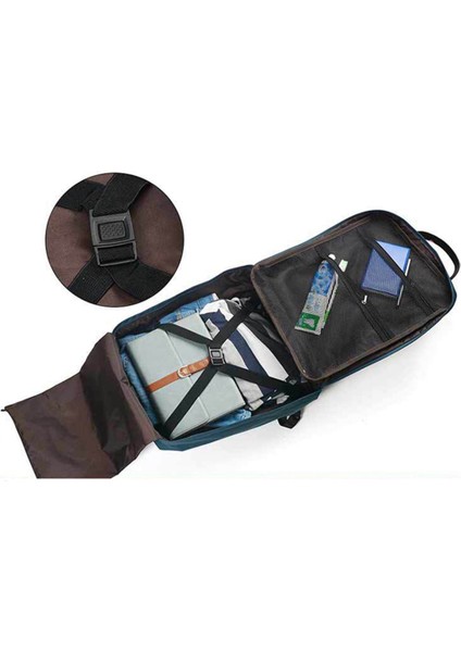 Su Geçirmez Sırt Çantası Açık Seyahat Çok Fonksiyonlu Kısa Yolculuk Siyah (Yurt Dışından) fiyatları