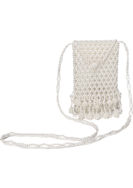 Inci Çanta Kadın El Dokuma Ins Boncuklu Akşam Yemeği Çapraz (Yurt Dışından)