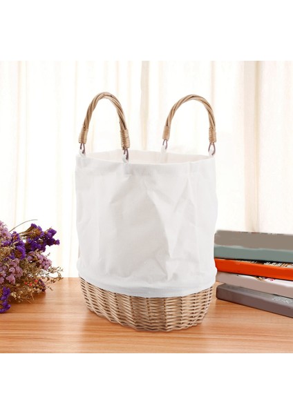 Çanta Su Geçirmez Kadın Rattan Debriyaj Çanta Yaz Plaj Hasır Eğlence Bayanlar Tote (Yurt Dışından)