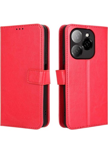 Tecno Spark 20 Pro 5g Kart Tutucu Manyetik Kapak Kapak Cüzdan Için Kılıf (Yurt Dışından)