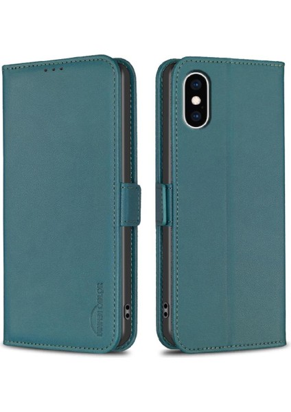 IPhone x Için Flip Case/xs Pu Deri Cüzdan Kart Yuvaları Tutucu Kickstand (Yurt Dışından)